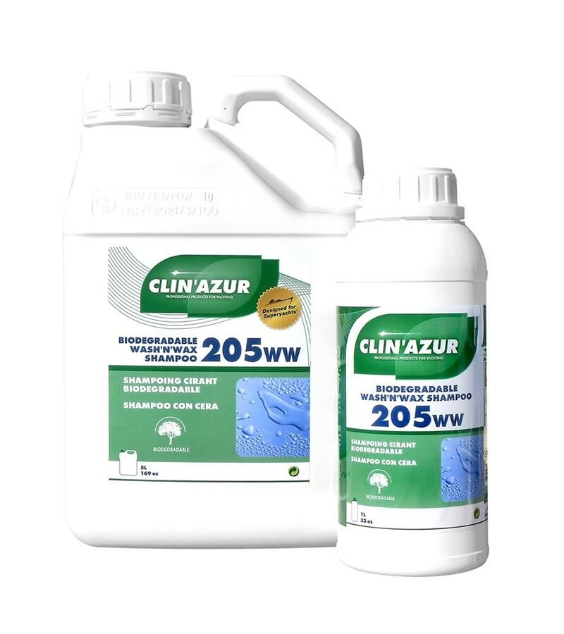 Clin Azur -205WW- Yıkama Ve Koruma Şampuanı 1L