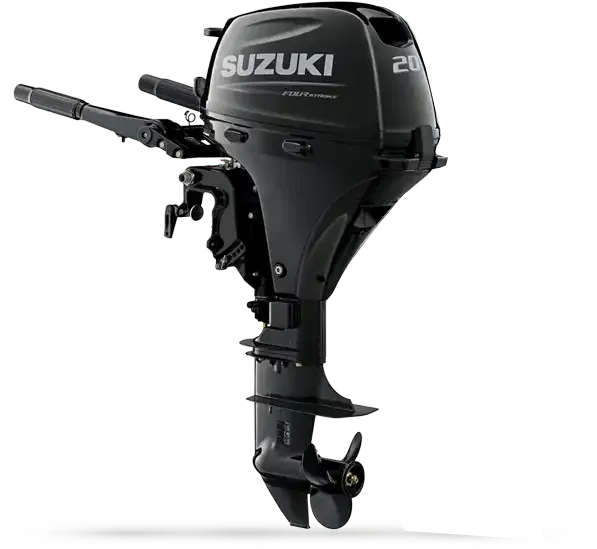 SUZUKİ MOTOR 20 HP UZUN ŞAFT﻿ MANUEL MARŞLI TRİMLİ DENİZ MOTORU