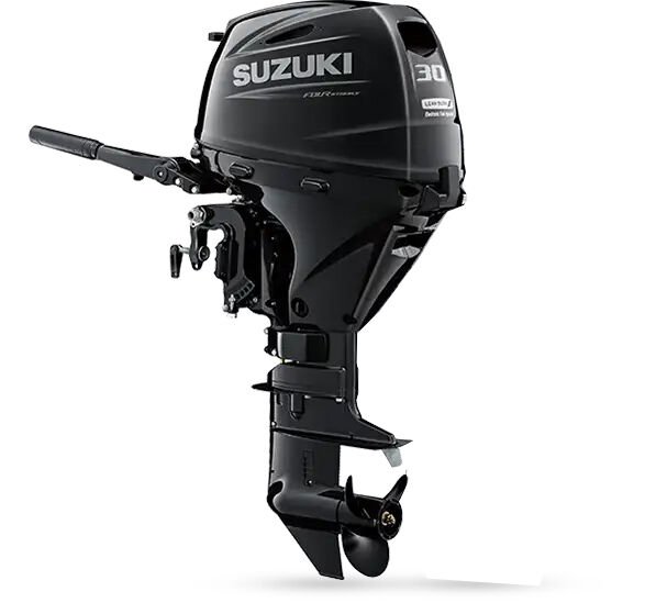 SUZUKİ MOTOR 30 HP UZUN ŞAFT﻿ MANUEL MARŞLI TRİMLİ DENİZ MOTORU