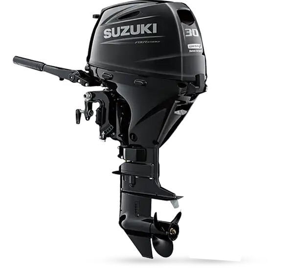 SUZUKİ MOTOR 30 HP UZUN ŞAFT﻿ MANUEL MARŞLI TRİMLİ DENİZ MOTORU