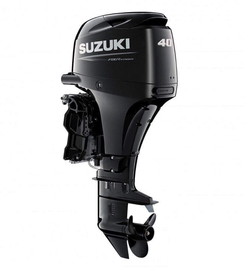 SUZUKİ MOTOR 40 HP UZUN ŞAFT﻿ STD. DİREKSİYONLU MARŞLI TRİMLİ DENİZ MOTORU