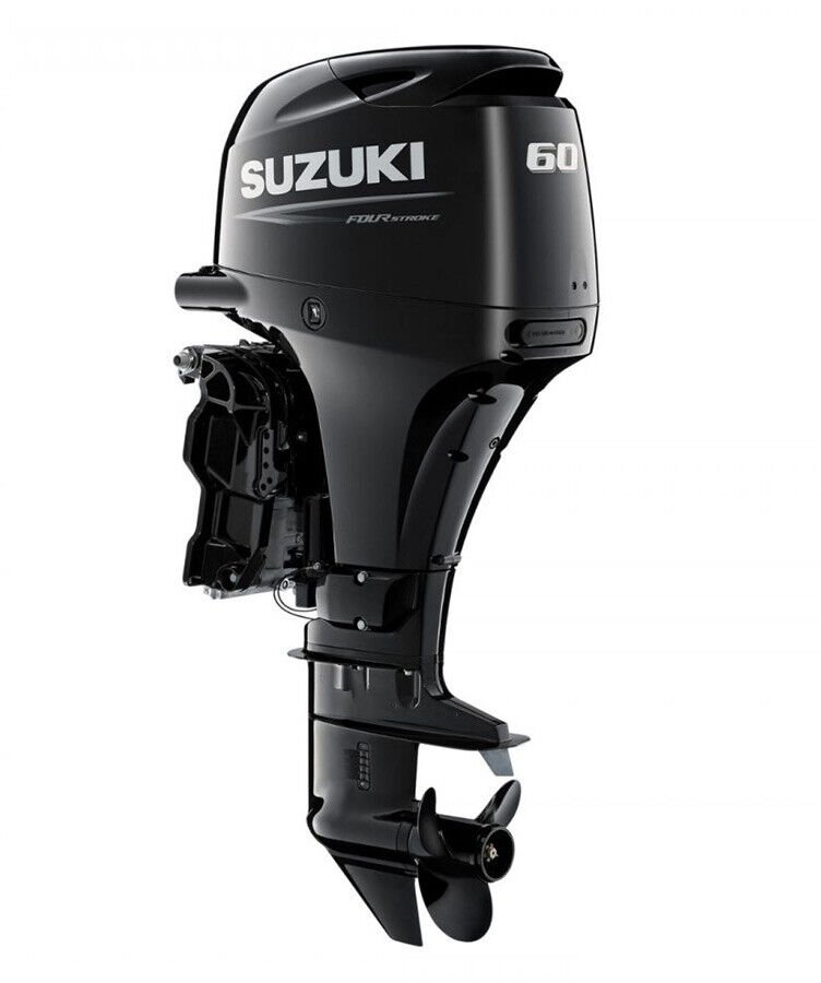 SUZUKİ MOTOR 60 HP UZUN ŞAFT﻿ STD. DİREKSİYONLU MARŞLI TRİMLİ DENİZ MOTORU