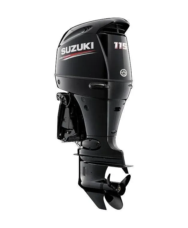 SUZUKİ MOTOR 115 HP UZUN/EKS. UZUN ŞAFT﻿ NFB. DİREKSİYONLU MARŞLI TRİMLİ DENİZ MOTORU