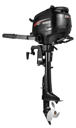 HİDEA MOTOR 2.5HP KISA ŞAFT İPLİ MANUEL BOT MOTORU