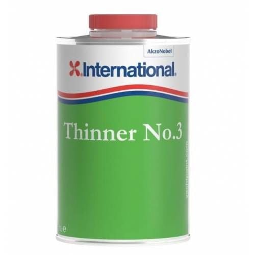 INTERNATIONAL TİNER NO:3  1 LT. Zehirli Boya Taban Kaplamaları ve Özel Boya İncelticisi
