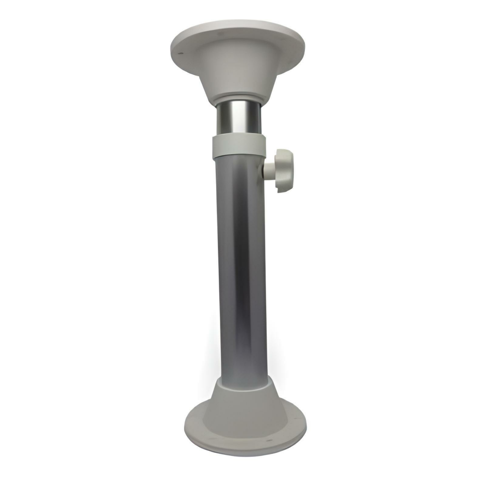 MASA AYAĞI TELESKOPİK TEKNE-KARAVAN BEYAZ 51-81CM ÇAP 195MM