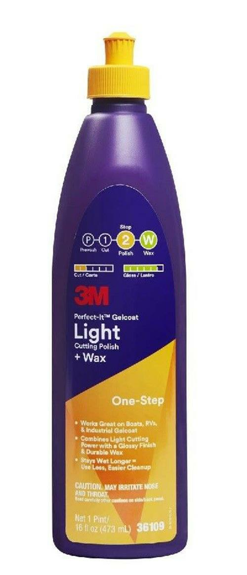 3M WAX JELKOT CİLASI 1/2 LT 36109 TEKNE KARAVAN