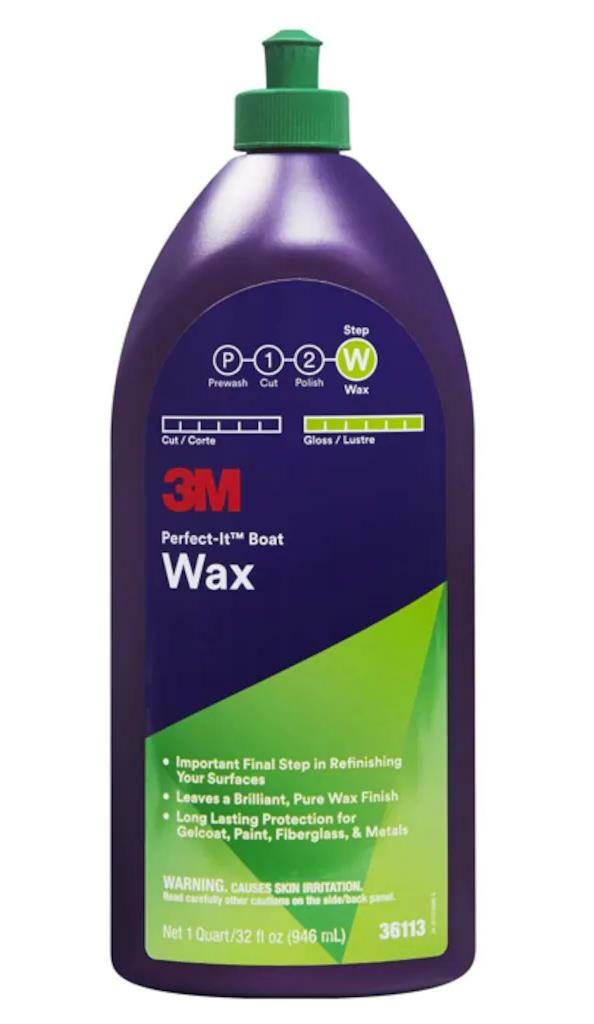3M MARINE WAX TEKNE CİLASI 1LT 36113