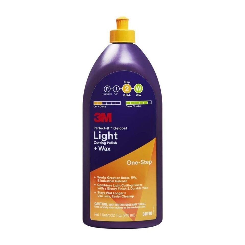 3M WAX MARİNE JELKOT CİLA 1 LT 36110 TEKNE KARAVAN