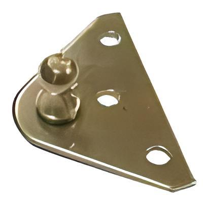 GAZLI AMORTİSÖR DÜZ TİPİ MONTAJ BRAKETİ TEKNE VE KARAVAN İÇİN