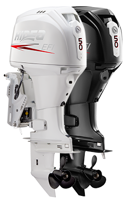 HİDEA MOTOR 50HP UZUN ŞAFT YANDAN R/C MARŞLI DENİZ MOTORU