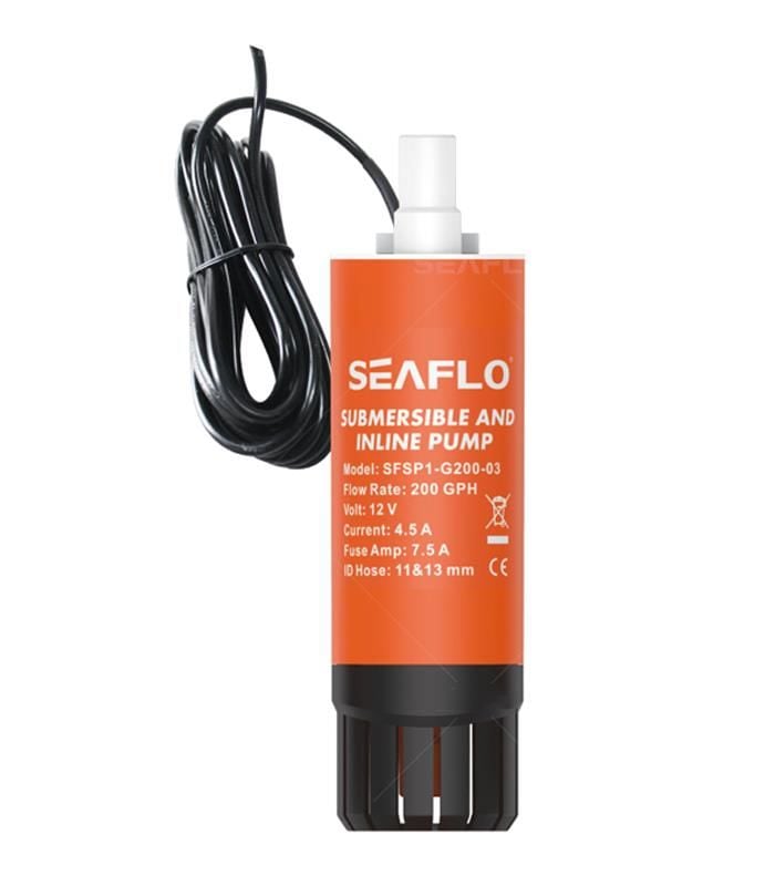 SEAFLO SU VE YAKIT POMPASI 200 GPH