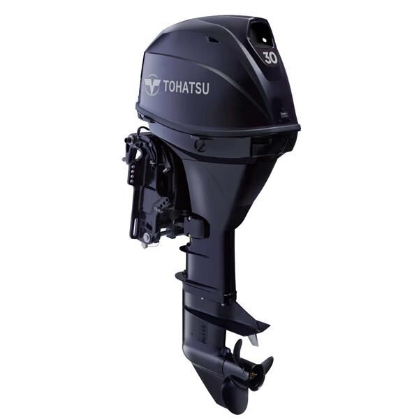 TOHATSU MOTOR 30HP KISA ŞAFT MARŞLI TRİMLİ DİREKSİYONLU MOTOR
