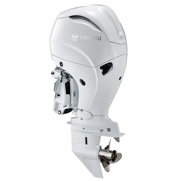 TOHATSU MOTOR 115HP UZUN ŞAFT MARŞLI TRİMLİ X LONG BEYAZ MOTOR
