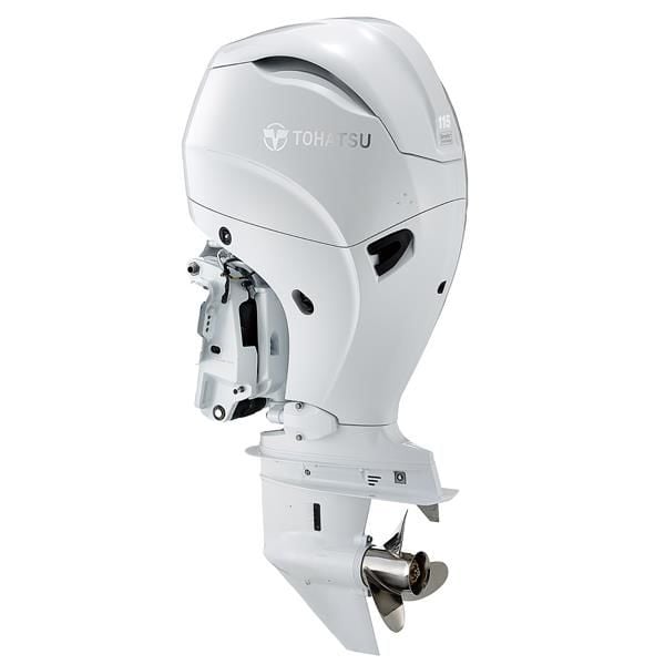TOHATSU MOTOR 115HP UZUN ŞAFT MARŞLI TRİMLİ X LONG BEYAZ MOTOR
