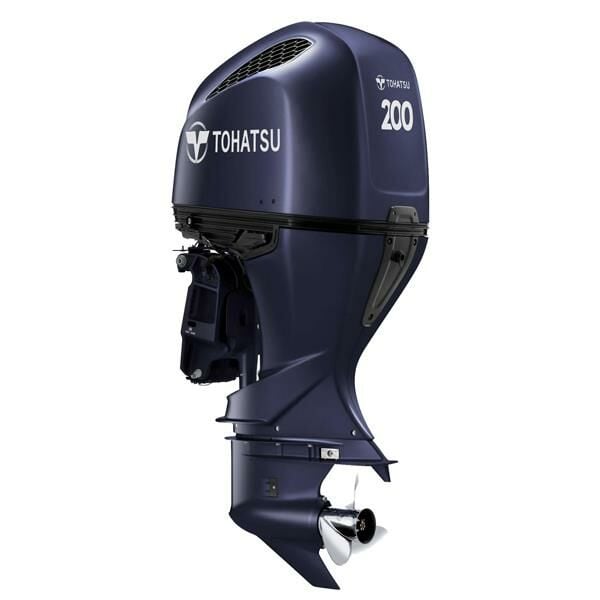 TOHATSU MOTOR 200HP UZUN ŞAFT MARŞLI TRİMLİ X LONG MOTOR