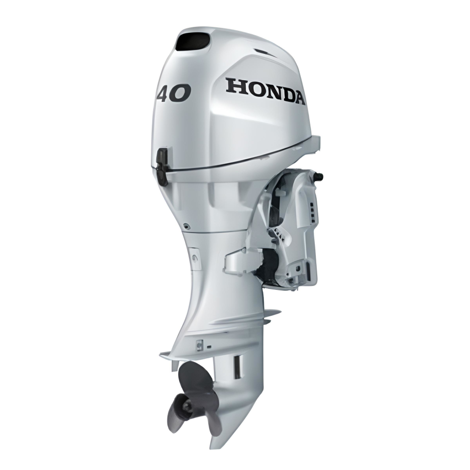 HONDA MOTOR 40HP UZUN ŞAFT MARŞLI TRİMLİ DİREKSİYONLU MOTOR
