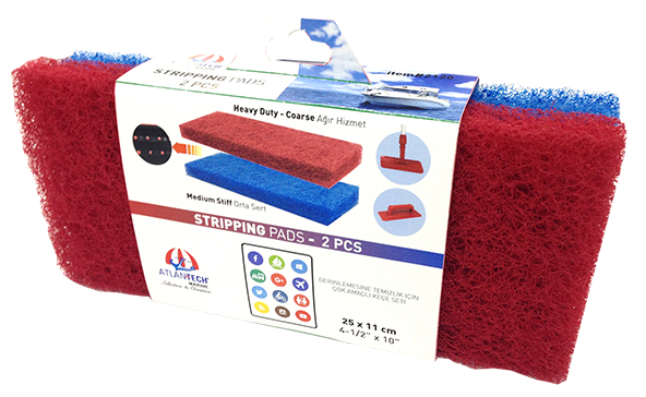 ATLANTECH 2'Lİ ORTA VE SERT KEÇE SETİ SITRIPPING PACKS 2PCS