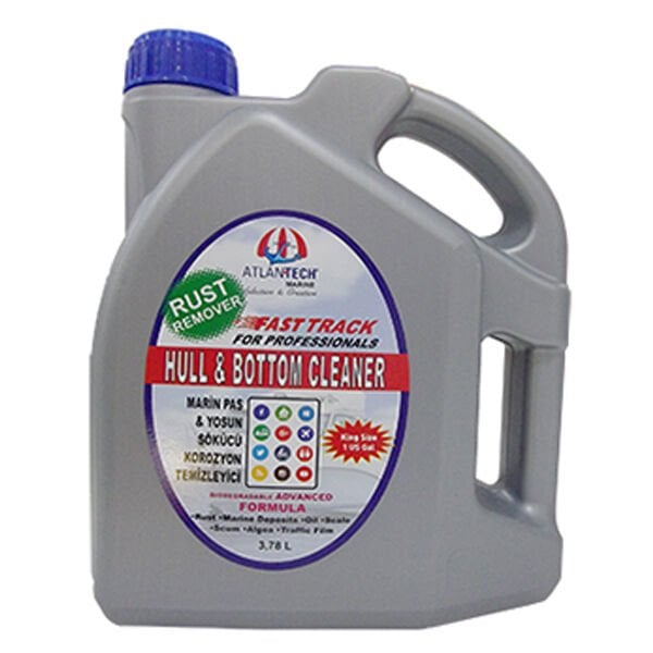 ATLANTECH PASLANMAZ YÜZEY TEMİZLEYİCİ HULL & BOTTOM CLEANER 3.78L