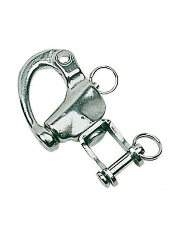 SEALUX SNAP SHACKLE FIRDÖNDÜ KİLİTLİ KROM MANDAR KİLİDİ 16mm TEKNE YAT