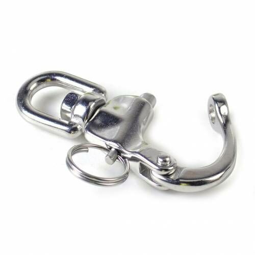 SEALUX SNAP SHACKLE FIRDÖNDÜ KİLİTLİ KROM MANDAR KİLİDİ 12mm TEKNE YAT