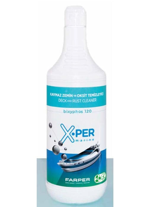 X-PER MARİNE BİXYPHOS 120 KAYMAZ ZEMİN VE OKSİT TEMİZLEYİCİ 1 L