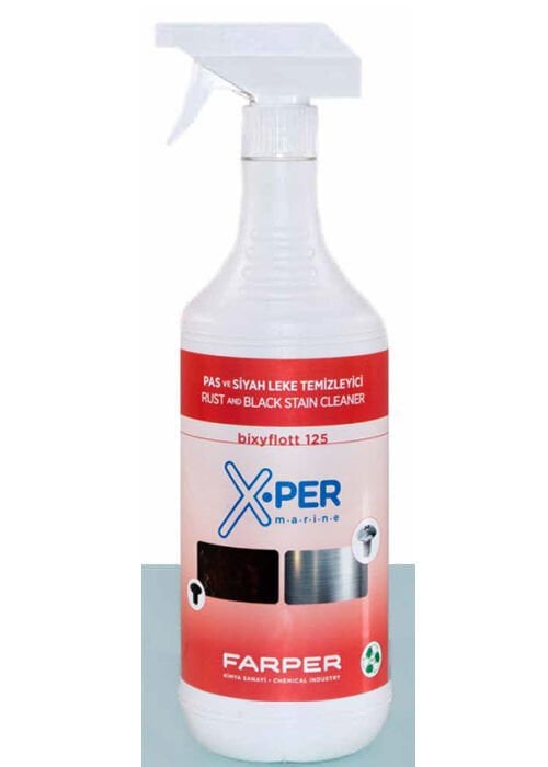 X-PER MARİNE BİXY FLOTT 125 PAS VE SİYAH LEKE TEMİZLEYİCİ 1 L