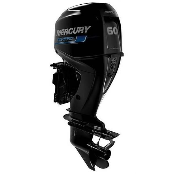 MERCURY MOTOR 60HP UZUN ŞAFT MARŞLI DİREKSİYONLU TRİMLİ BÜYÜK KUYRUK SEAPRO MOTOR