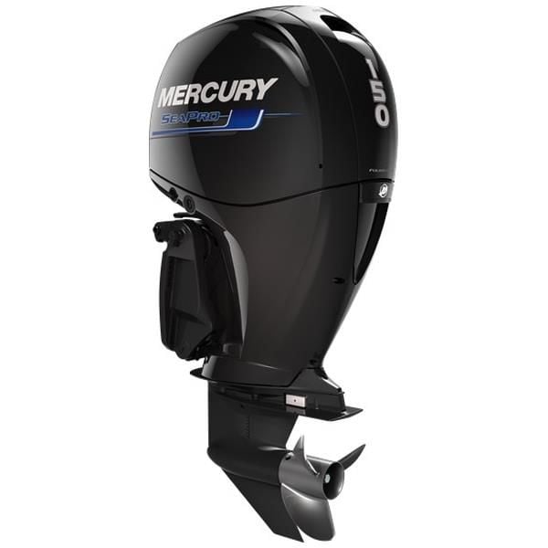 MERCURY MOTOR 150HP UZUN ŞAFT MARŞLI DİREKSİYONLU TRİMLİ SEAPRO MOTOR