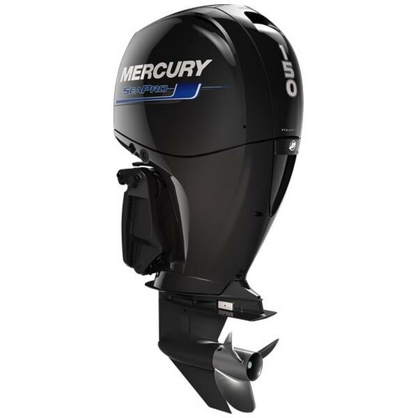 MERCURY MOTOR 150HP EKSTRA UZUN ŞAFT MARŞLI DİREKSİYONLU TRİMLİ SEAPRO MOTOR