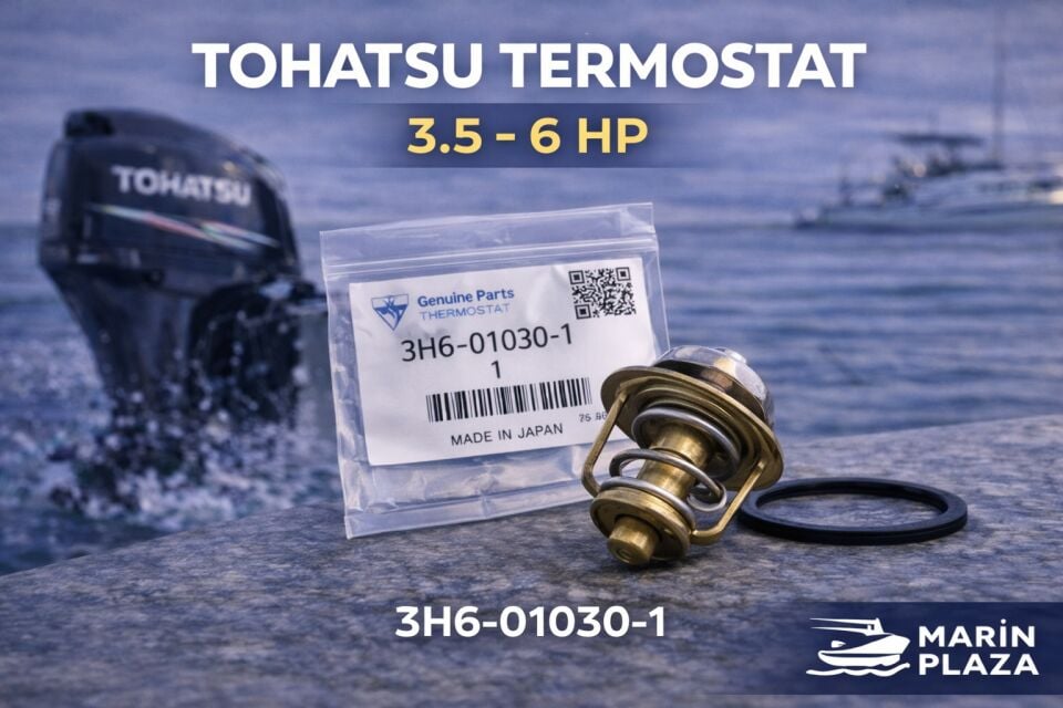 Tohatsu 3H6-01030-1 Termostat 3.5 HP / 6 HP Deniz Motoru