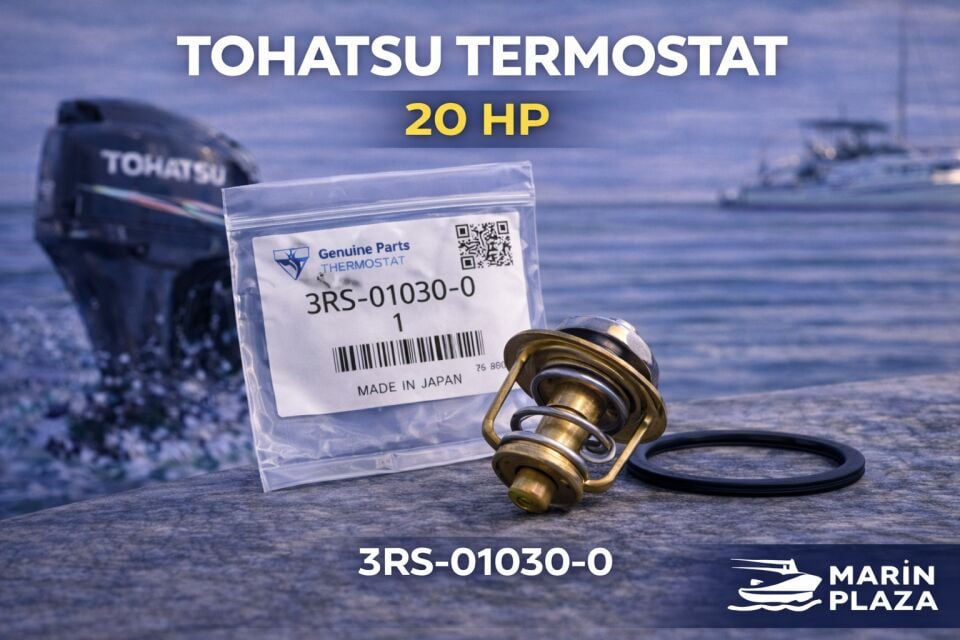 Tohatsu 3RS-01030-0 Termostat 20 HP Deniz Motoru