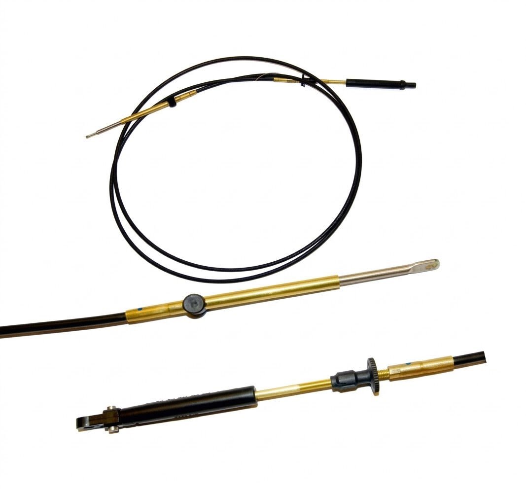 TELEFLEX CC205 SERİSİ KUMANDA GAZ VİTES R/C TELLERİ 17 feet / 5.19 m OMC-JOHNSON-EVINRUDE