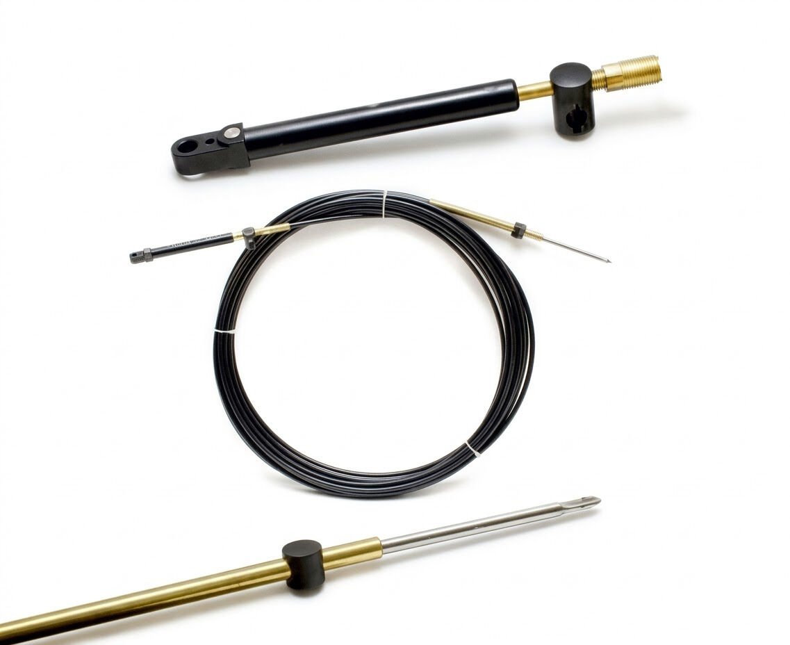 TELEFLEX MERCURY-MARINER GENII CC189 SERİSİ KUMANDA GAZ VİTES R/C TELLERİ 11 feet / 3.36 m