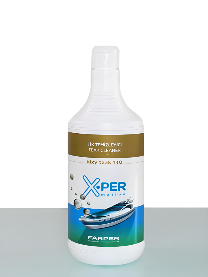 BIXY TEAK CLEANER 140 TİK TEMİZLEYİCİ 1 LT TEKNE VE YAT İÇİN