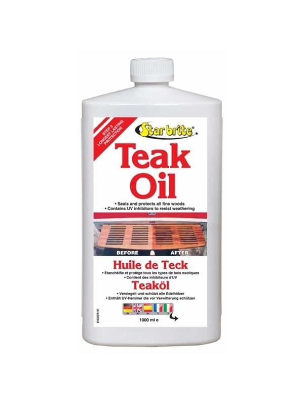 STARBRİTE TEAK OİL 1000ML TİK YAĞI TEKNE, YAT VE KARAVAN