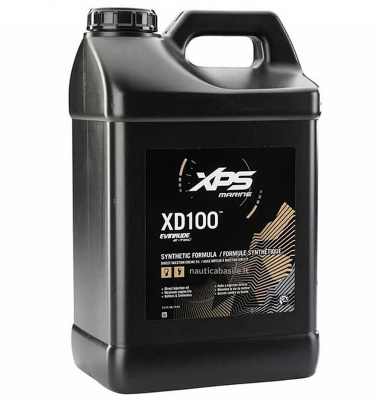 EVİNRUDE JOHNSON XD100 MOTOR YAĞI 2.5 GALON FULL SENTETİK