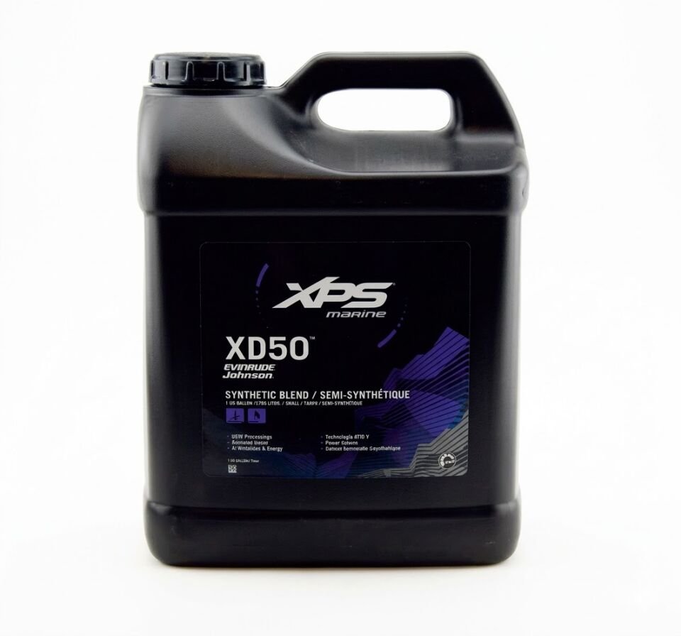 Evinrude Johnson XD50 Motor Yağı 2,5 Galon 9.46 Litre