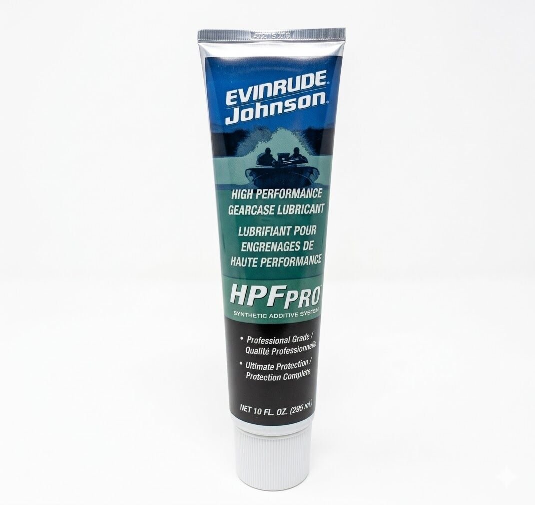BRP Evinrude Johnson Ultra-HPF PRO Yüksek Performanslı Deniz Motoru Şanzıman Dişli Yağı 10 OZ HI.VIS (296ml)