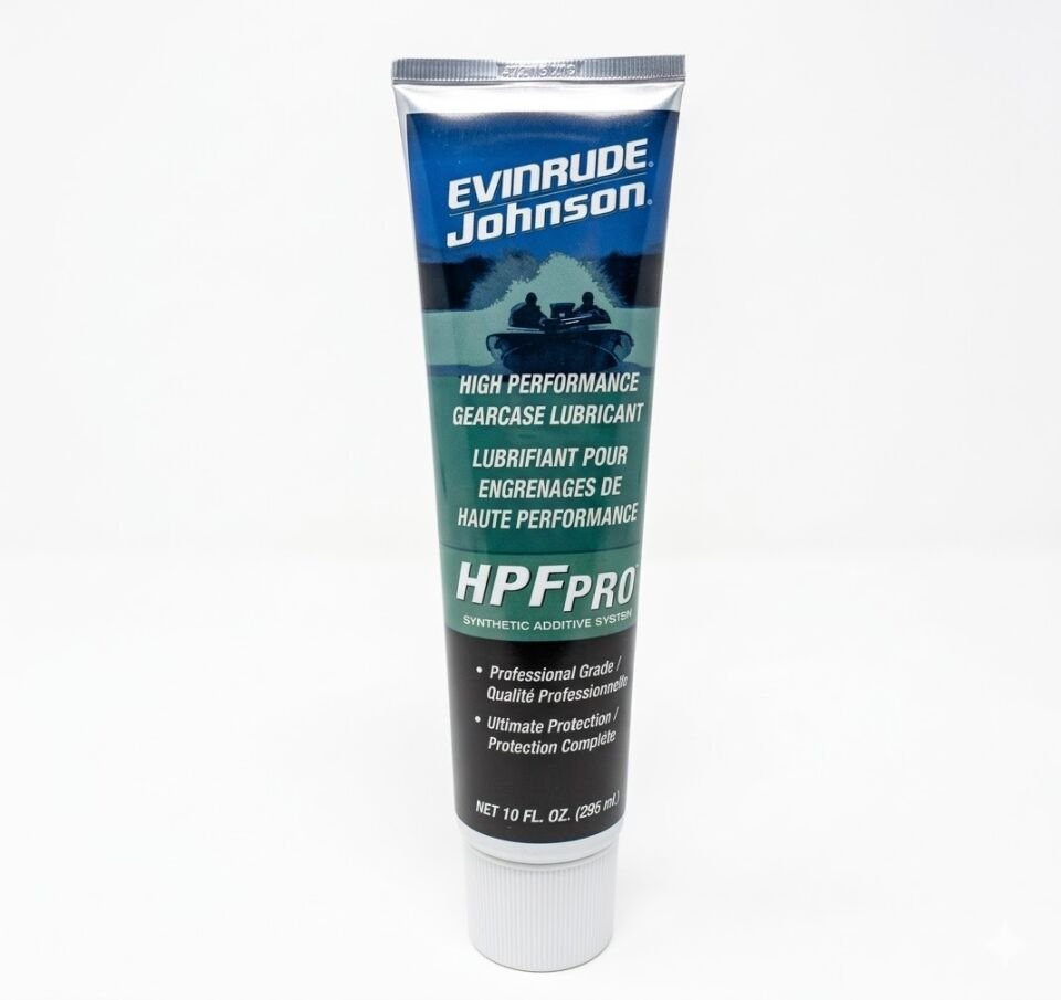 BRP Evinrude Johnson Ultra-HPF PRO Yüksek Performanslı Deniz Motoru Şanzıman Dişli Yağı 10 OZ HI.VIS (296ml)