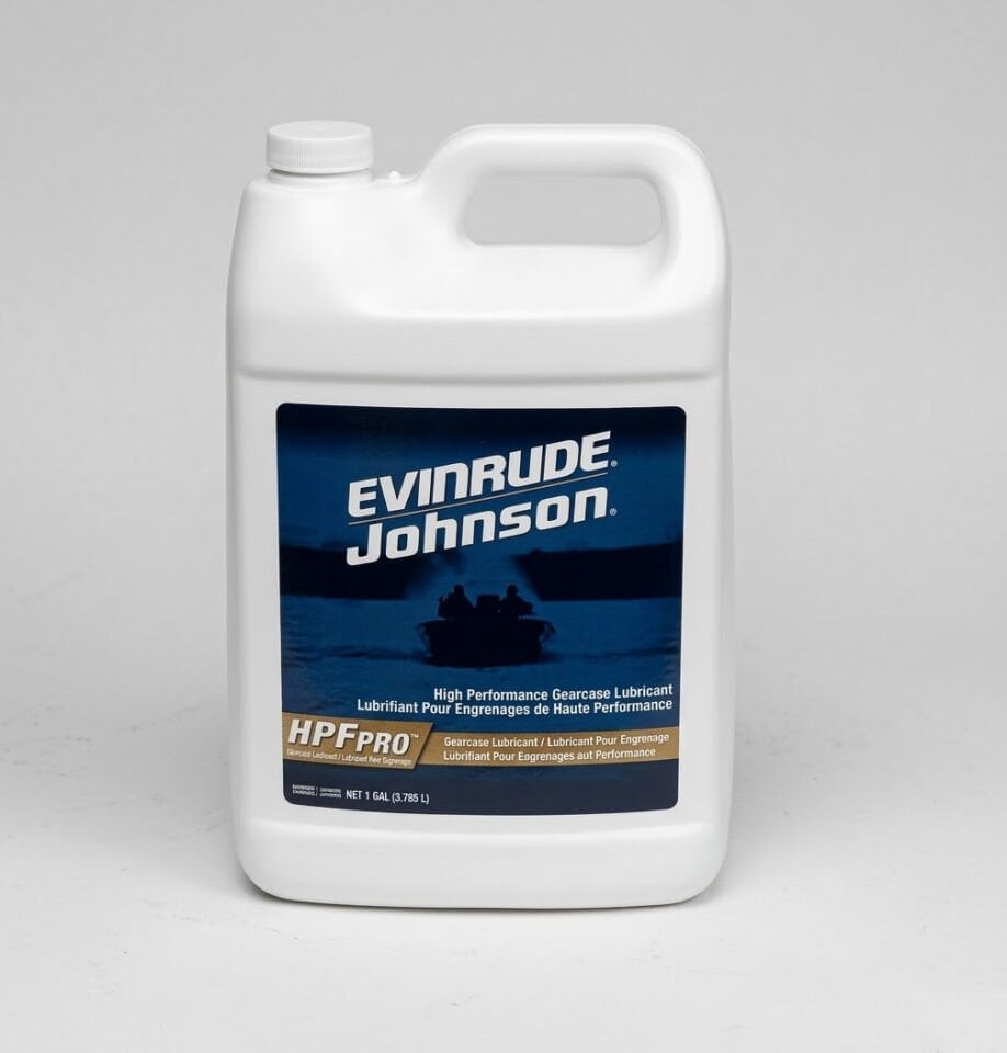 BRP Evinrude Johnson HPF XR Pro Galon (3,785 LT) Yüksek Performanslı Deniz Motoru Şanzıman Dişli Yağı
