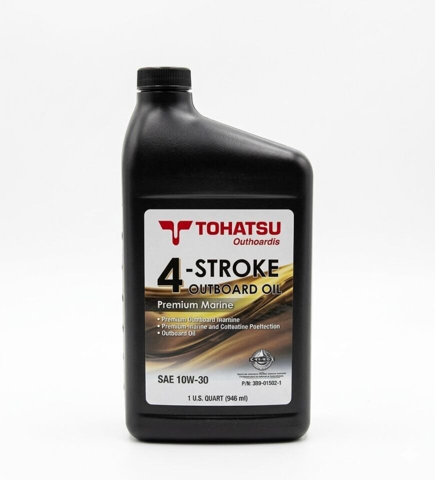 Tohatsu 4-Stroke Outboard Marine Motor Yağı - SAE 10W-30 (946 ml)