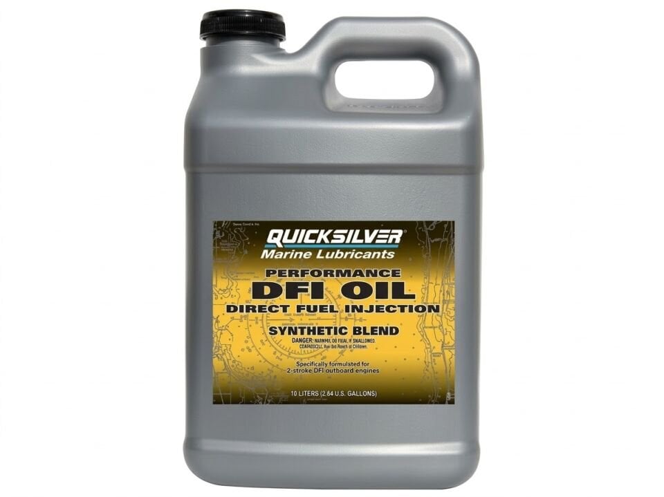 Quicksilver Optimax DFI 2 Zamanlı Dıştan Takma Motor Yağı 10 Litre - 92-858038Q01