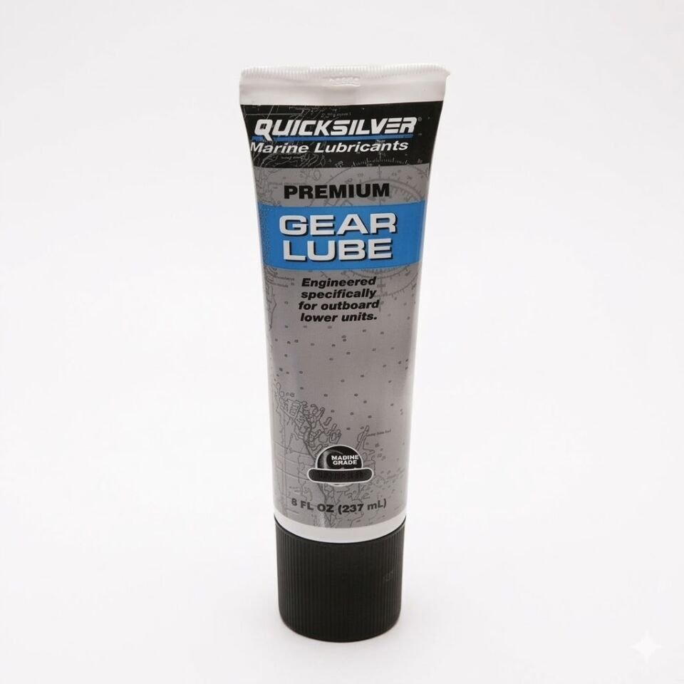 Quicksilver Premium Gear Lube Şanzıman Yağı - 80W-90 Kuyruk Yağı (237 ml Tüp) (92-8M0121963)