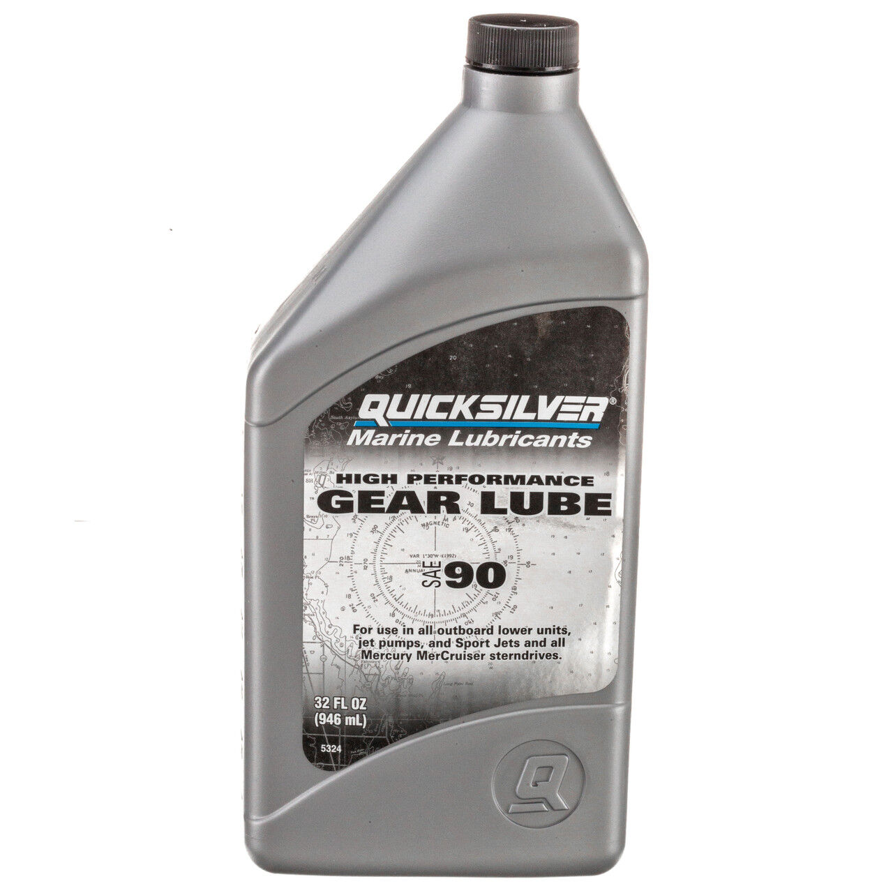 Mercury Quicksilver 858064Q01 High Performance Gear Lube SAE 90 Kuyruk Dişli Yağı 946 ml