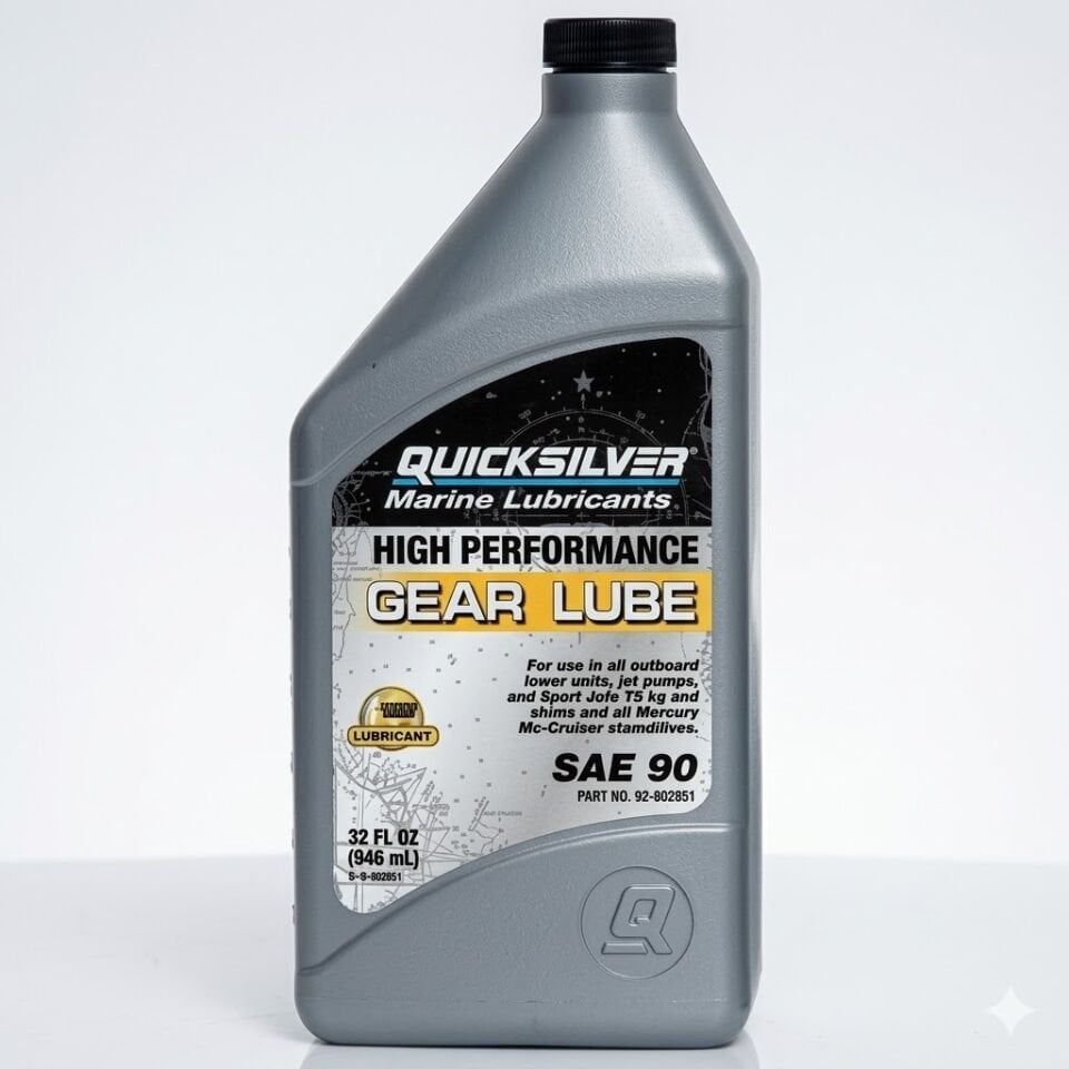 Quicksilver High Performance Gear Lube Şanzıman Yağı SAE 90 946 ml (92-858064Q01)