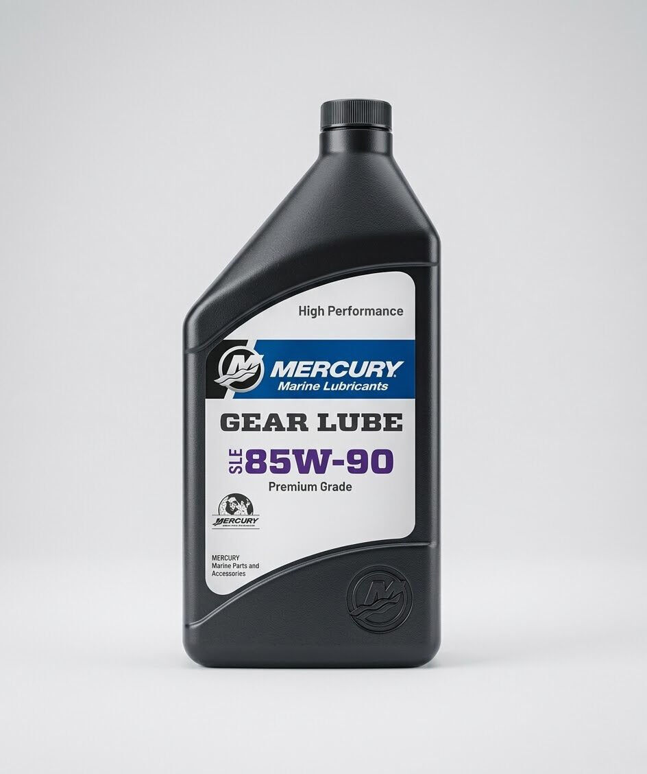 Mercury Racing 8M0078015 Extreme Performance Gear Lube SAE 85W-90 Kuyruk Dişli Yağı 946 ml