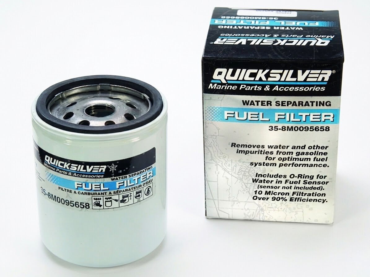 Quicksilver Mercury Optimax Dış Benzin Filtresi - Su Ayırıcı (35-8M0095658)