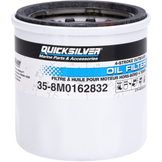 Mercury Quicksilver 8M0162832 Orijinal Motor Yağ Filtresi 8-30 HP FourStroke