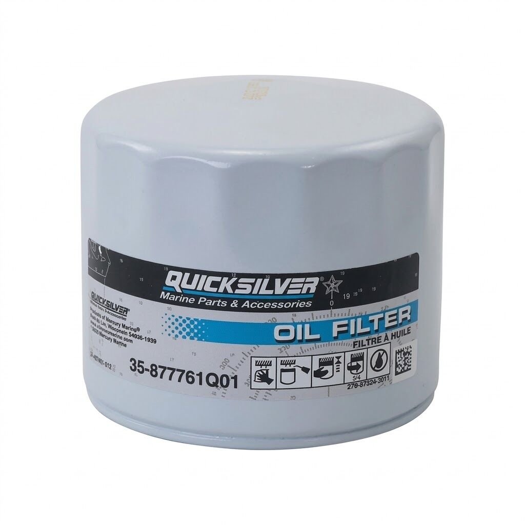Quicksilver Mercury F75 F80 F90 F100 F115 EFI Uyumlu Yağ Filtresi - 35-877761Q01